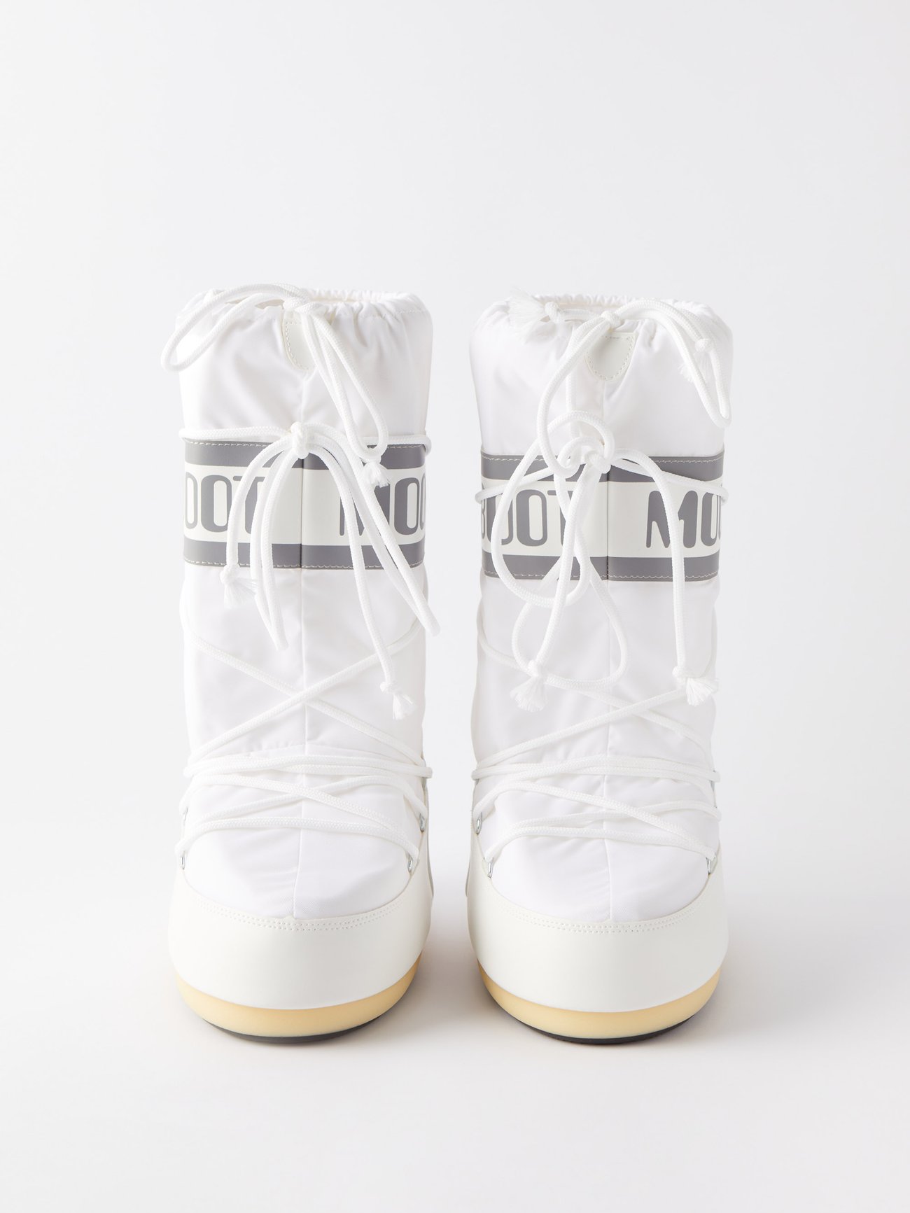 Moon Boot Icon Yeti Knee-high Boots in White