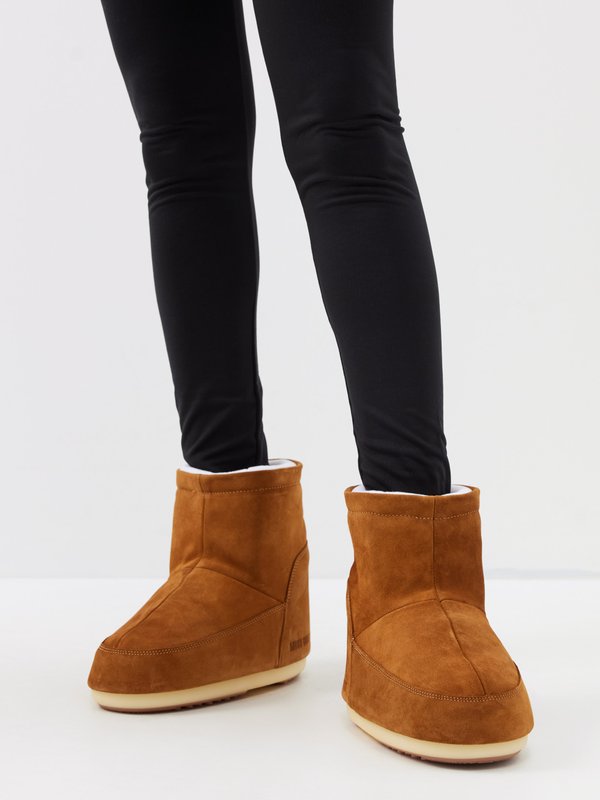 Moon Boot Icon laceless suede boots
