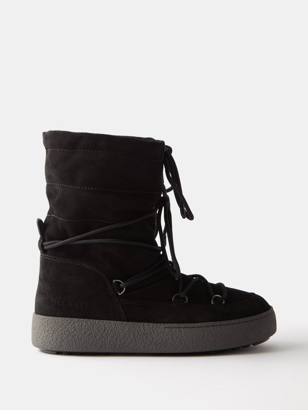Moon Boot Track lace-up suede boots