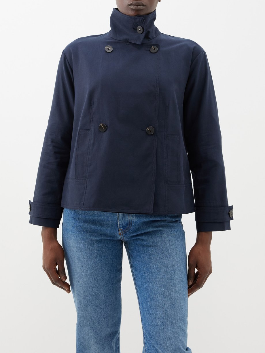 Navy Rory tencel-blend twill jacket | Cefinn | MATCHES UK