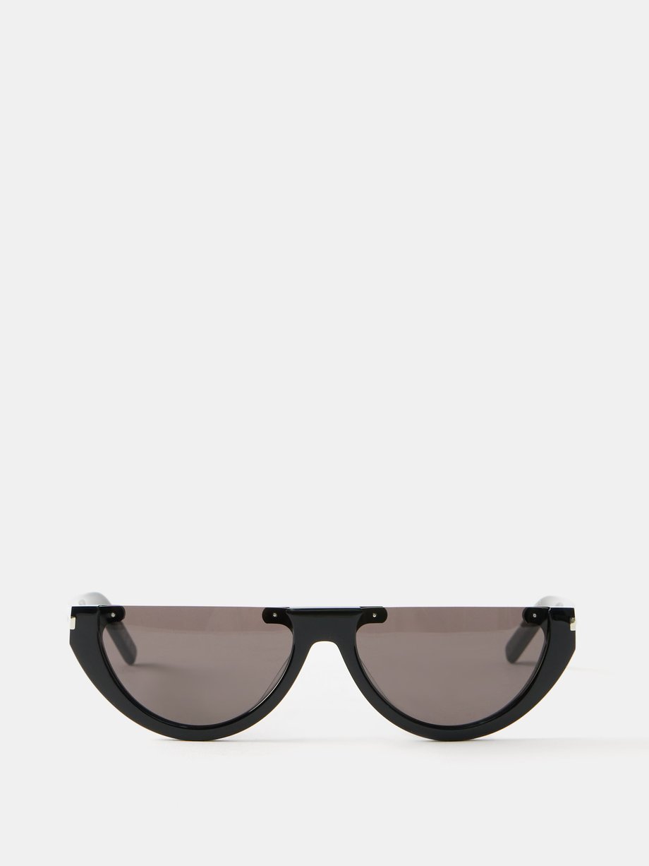 Half deals circle sunglasses