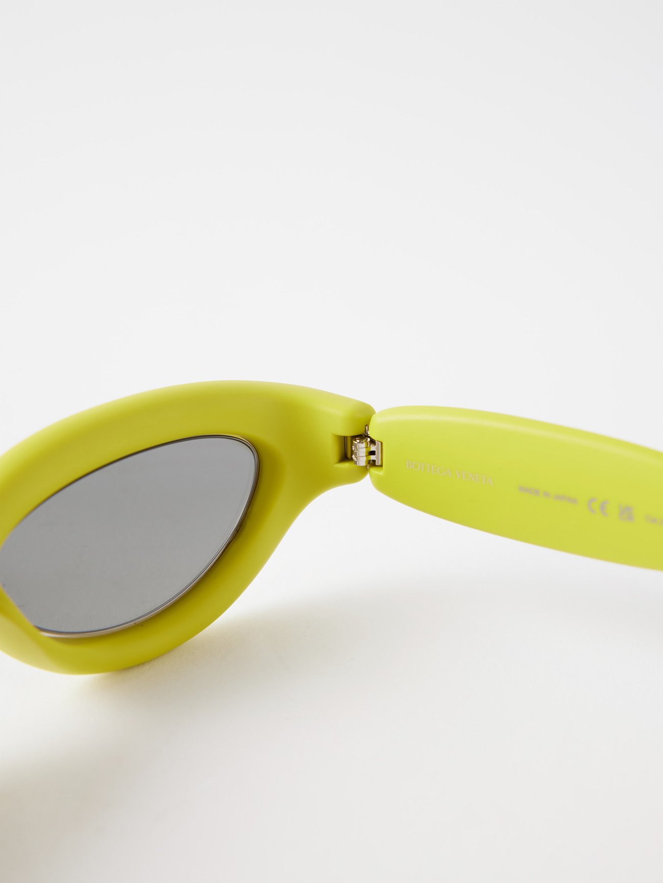Bottega Veneta Yellow Animations Cat Eye Sunglasses Bottega Veneta