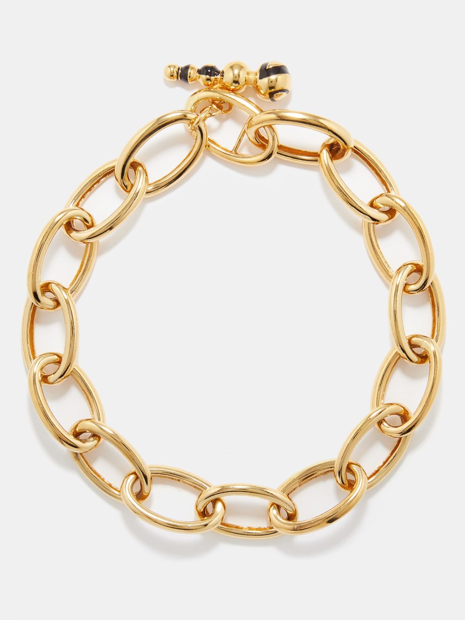 Gold Agios 18kt gold-plated necklace | Paola Sighinolfi | MATCHESFASHION UK