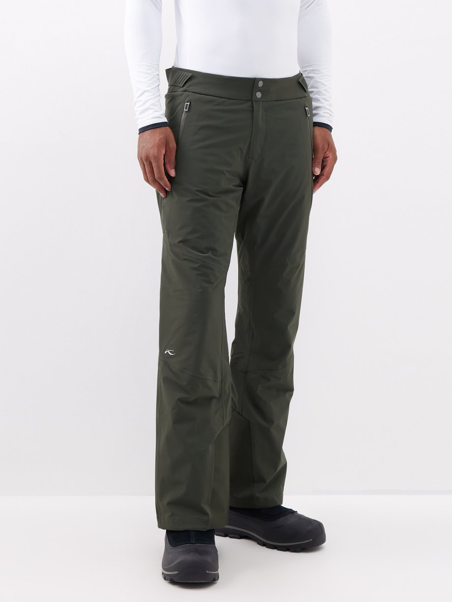 Green Formula softshell ski trousers, KJUS