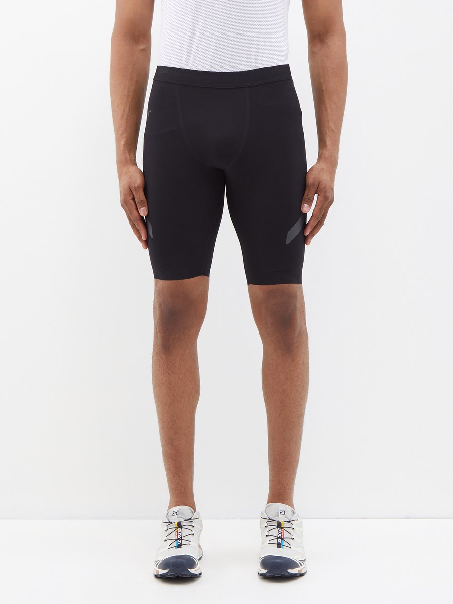 Black Half Tights running shorts | SOAR | MATCHES UK