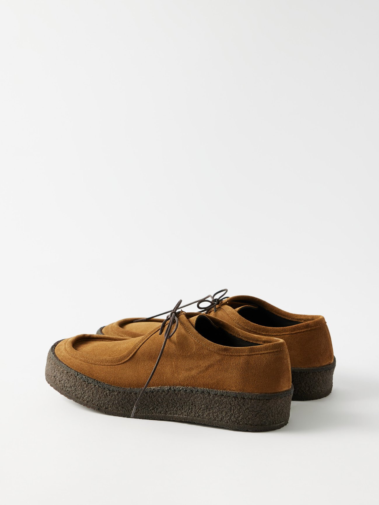 Leitch crepe-sole suede shoes