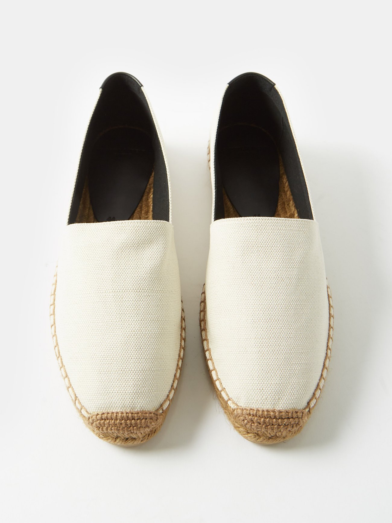 Logo-embroidered Canvas Espadrilles