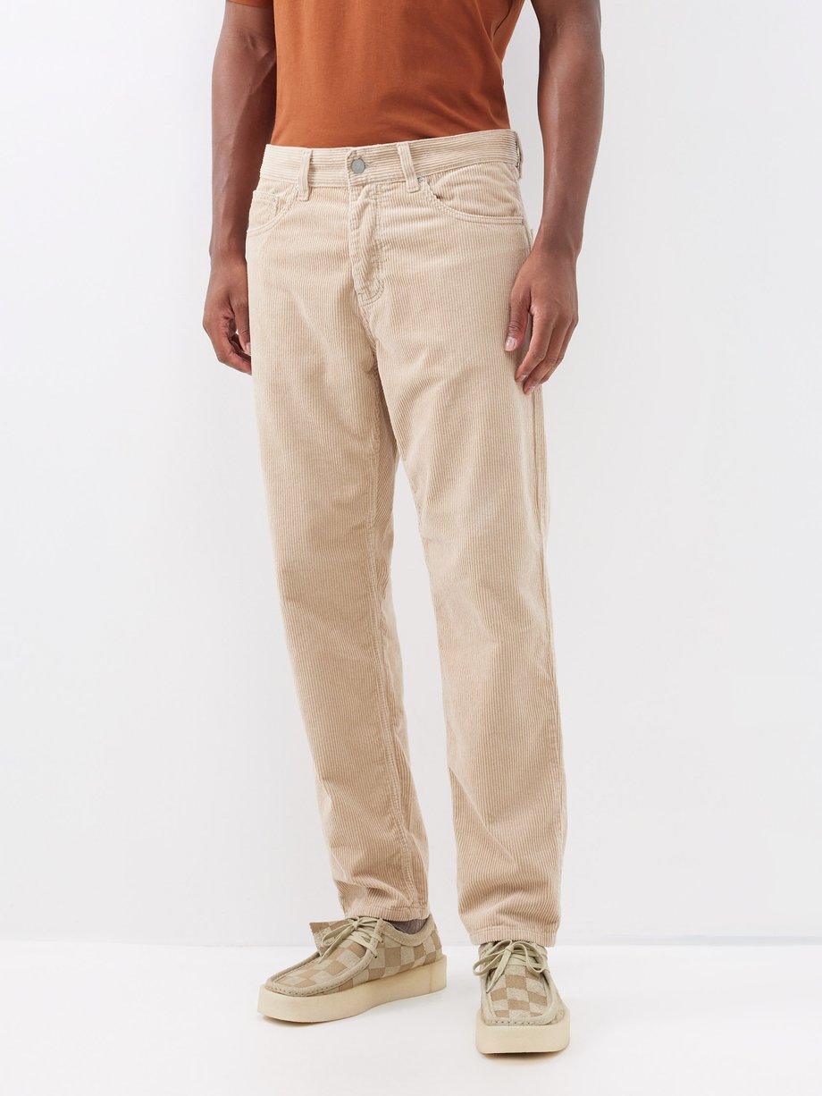 Carhartt WIP Newel cotton-corduroy straight-leg trousers