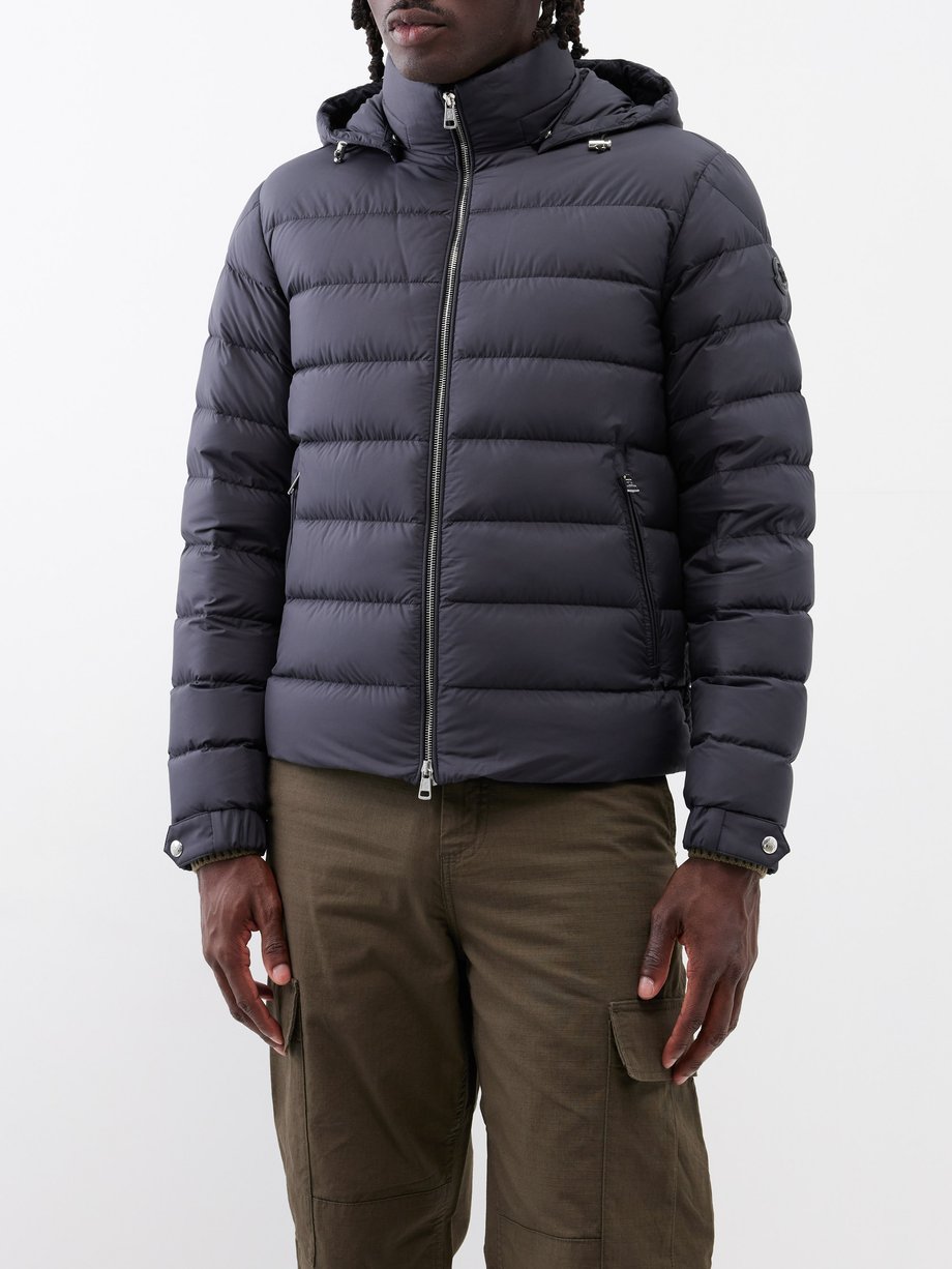 Moncler Black Arneb hooded quilted down jacket | 매치스패션, 모던 럭셔리 온라인 쇼핑