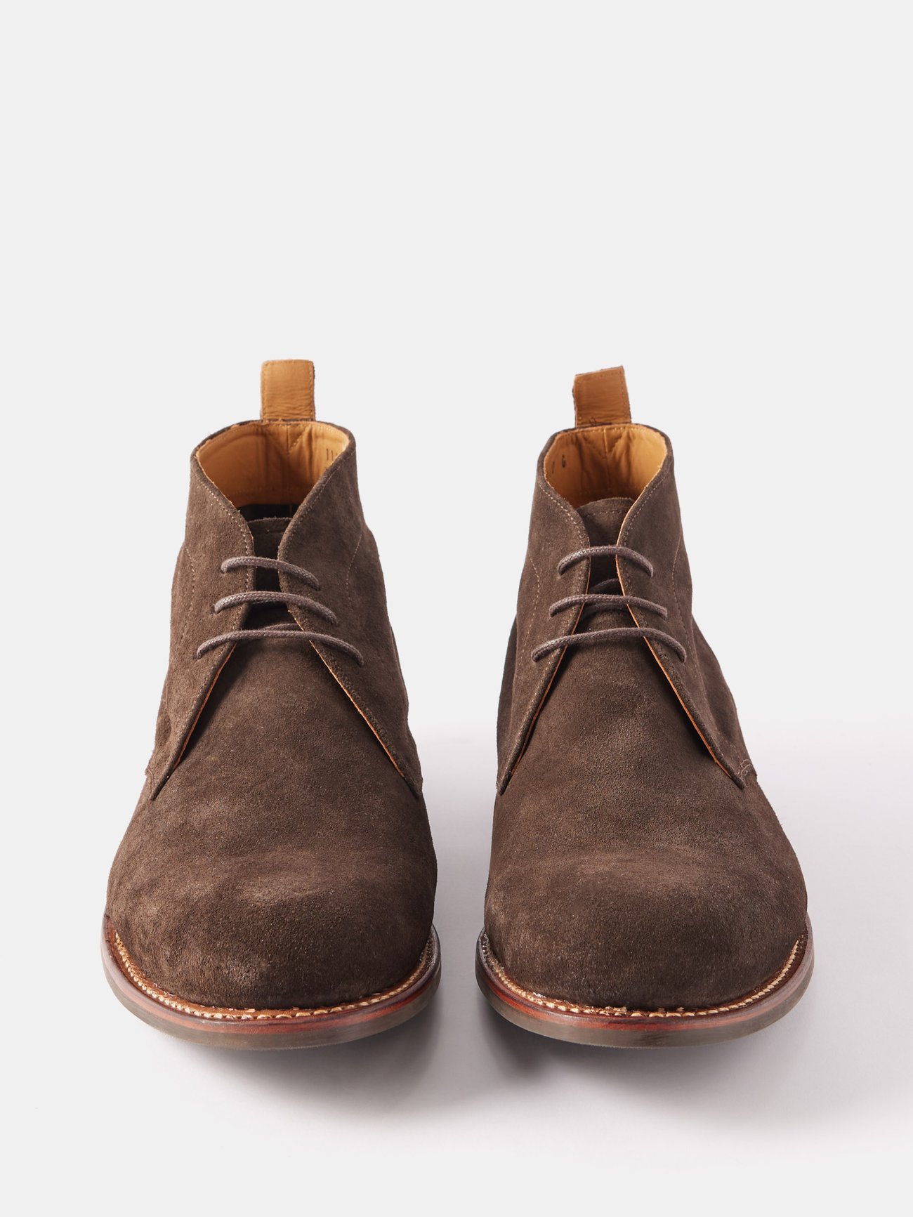 Chester, Mens Chukka Boots in Brown Suede