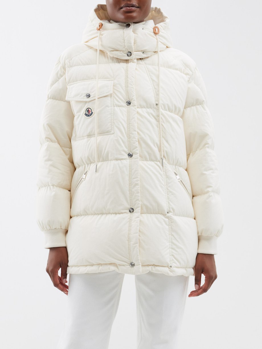 White Karakorum padded cotton jacket | Moncler | MATCHESFASHION UK