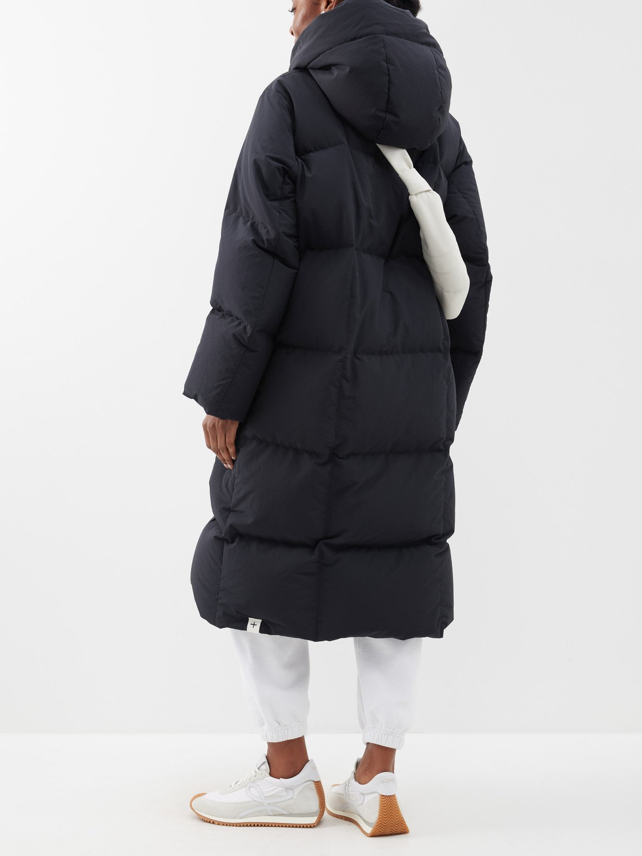 Jil Sander Hooded Cape Anorak - Black