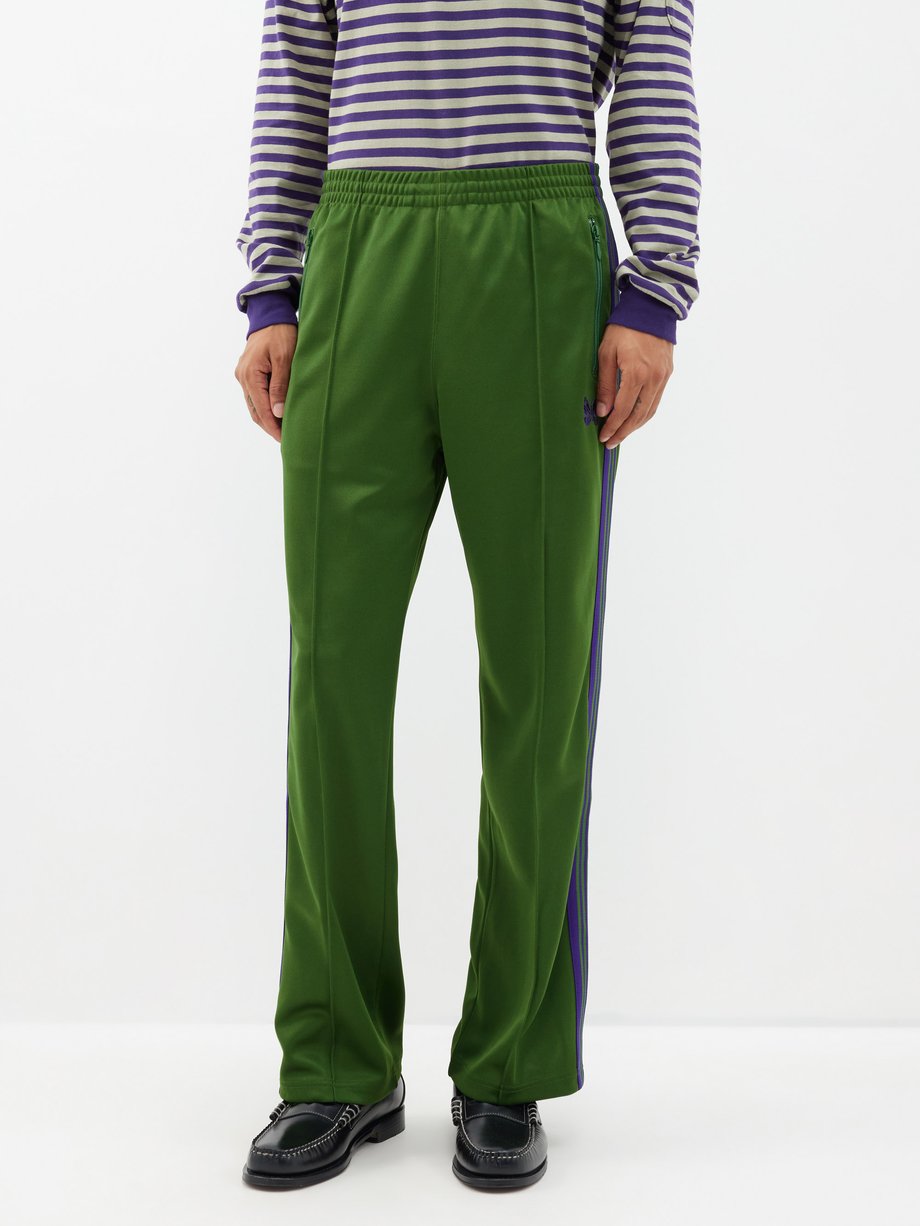Green Technical-jersey track pants | Needles | MATCHES UK