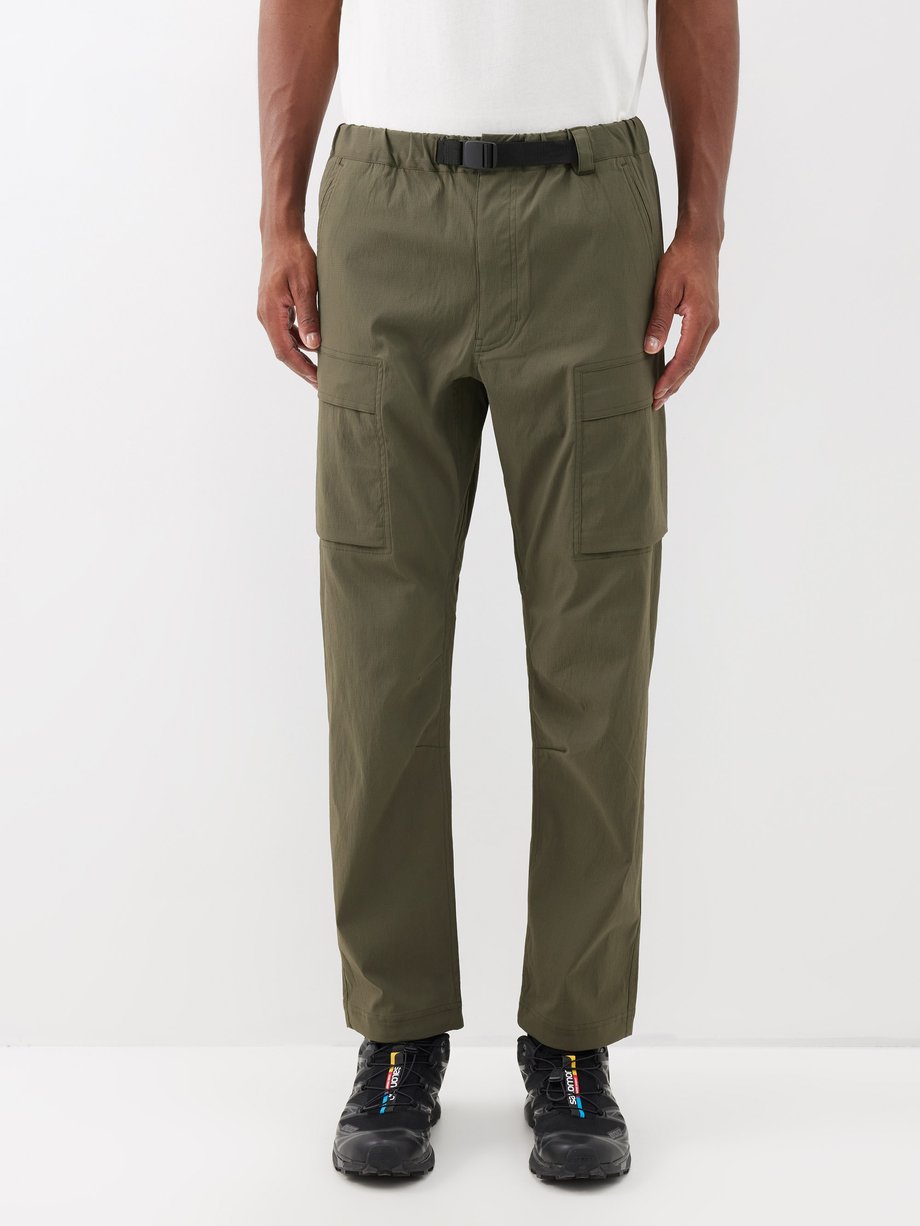 Green Cordura ripstop trousers | GOLDWIN | MATCHES UK