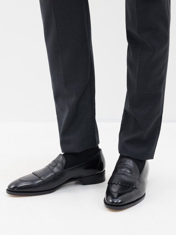John Lobb Billy leather loafers