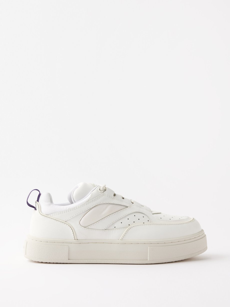 White Sidney leather trainers | EYTYS | MATCHES UK