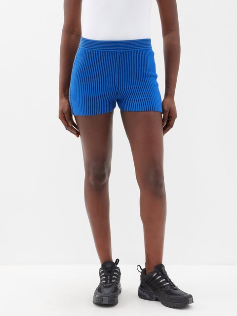 Capture blue has my heart - I love this color 💙 in Align shorts 6