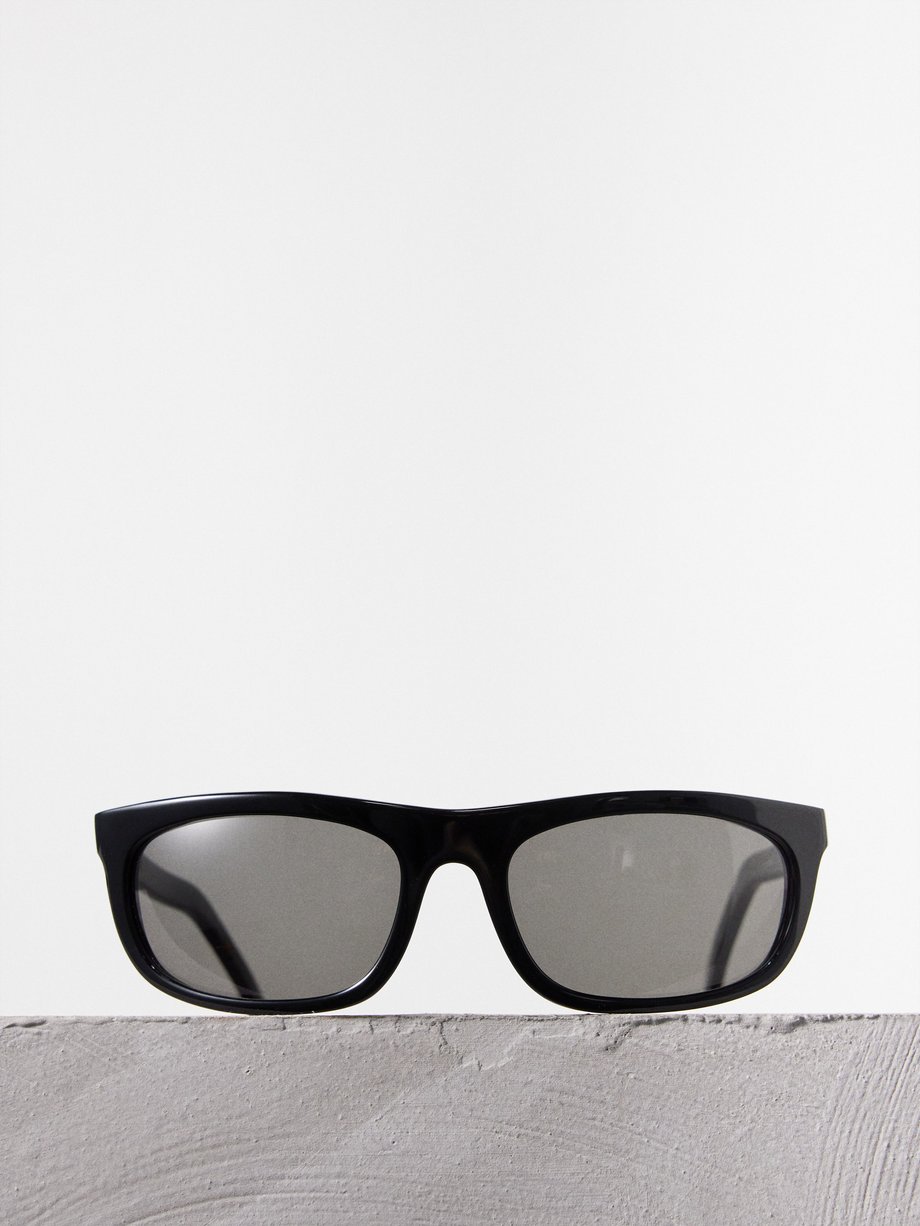 Black Shelter D-frame acetate sunglasses | Our Legacy | MATCHESFASHION UK