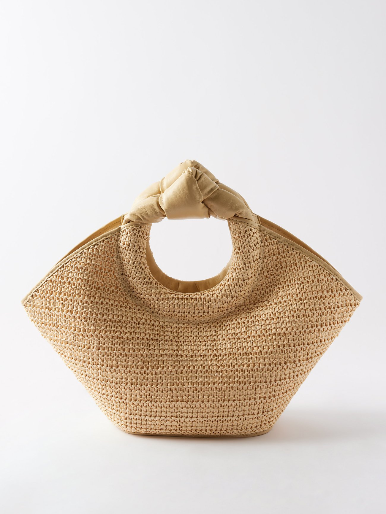 Straw tote bag CABAS M HEREU - Buy Online at BEIGE BROWN