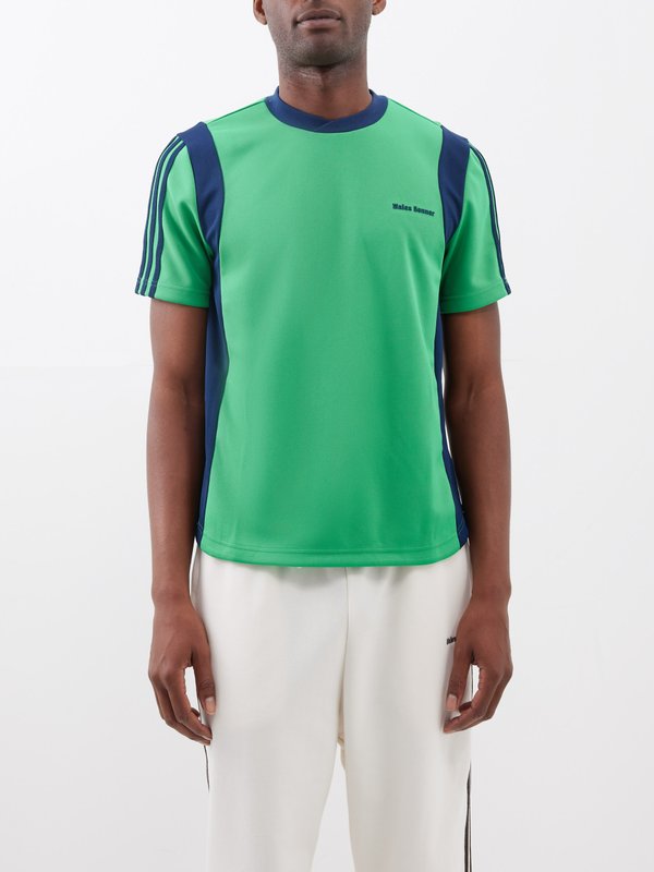 Adidas X Wales Bonner T-shirt de football en jersey logotypé