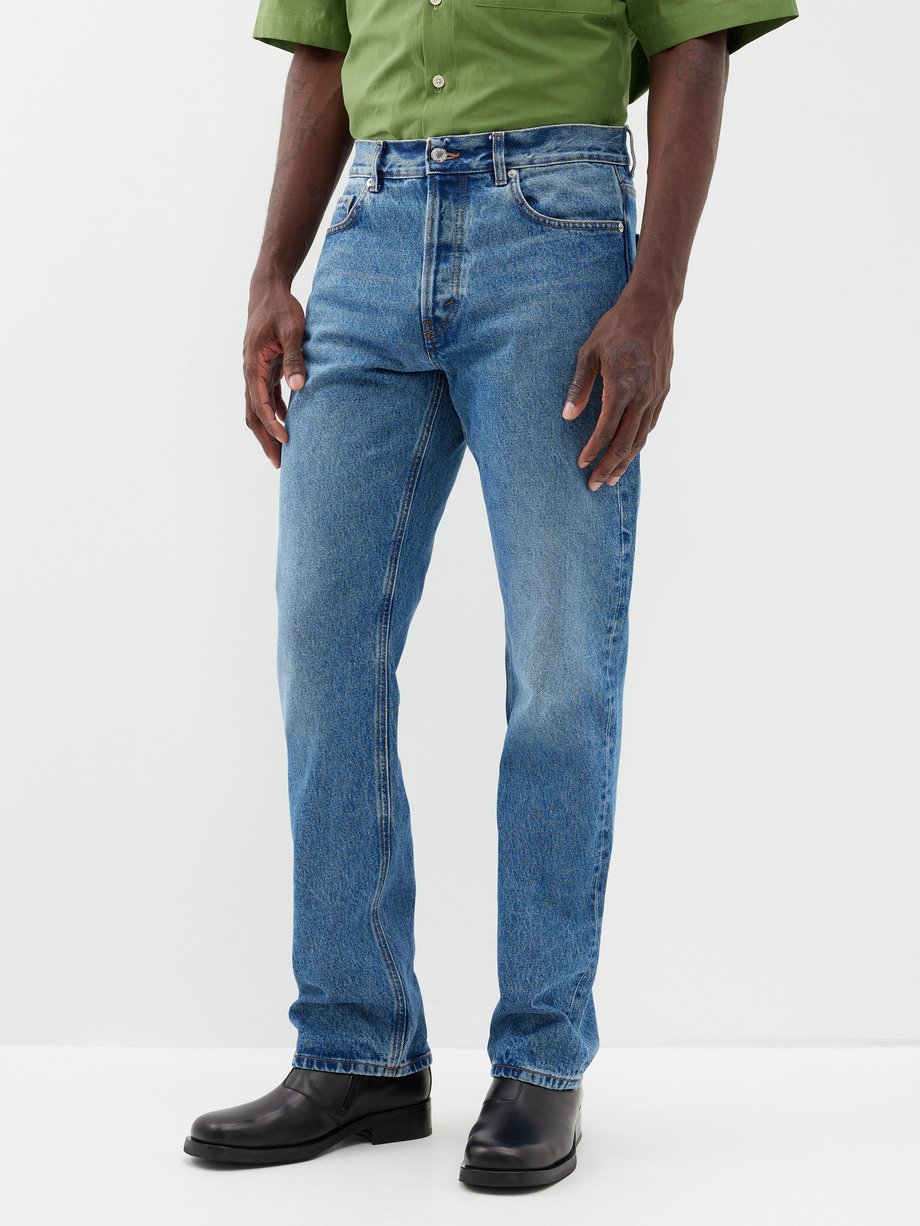 Blue Straight-leg jeans | Séfr | MATCHESFASHION US