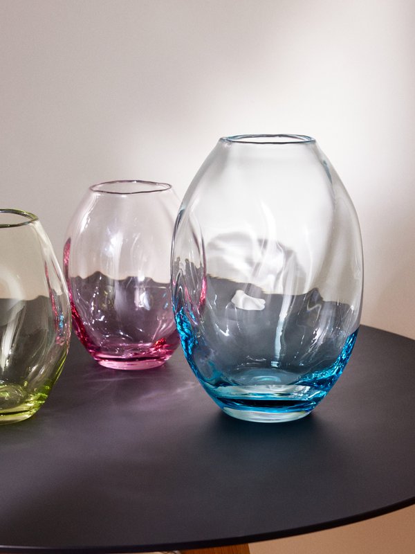 Rira Objects Vase en verre Addled