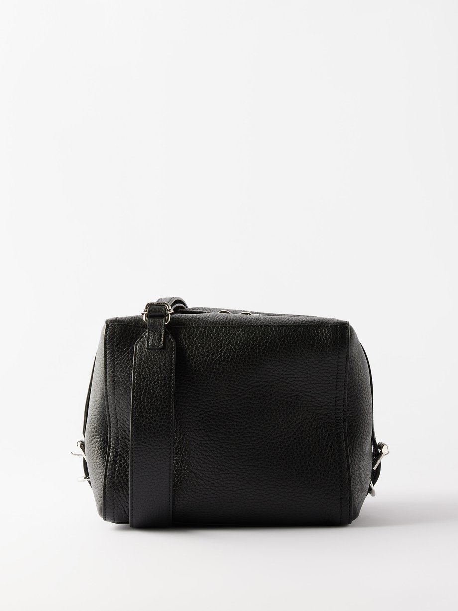 Black Pandora small grained-leather cross-body bag, Givenchy