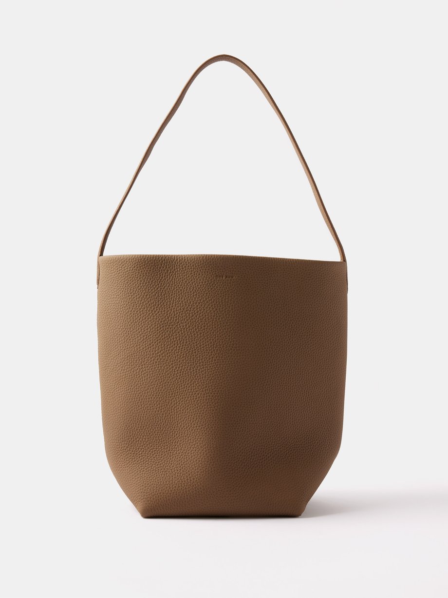 The Row Park grained-leather tote bag
