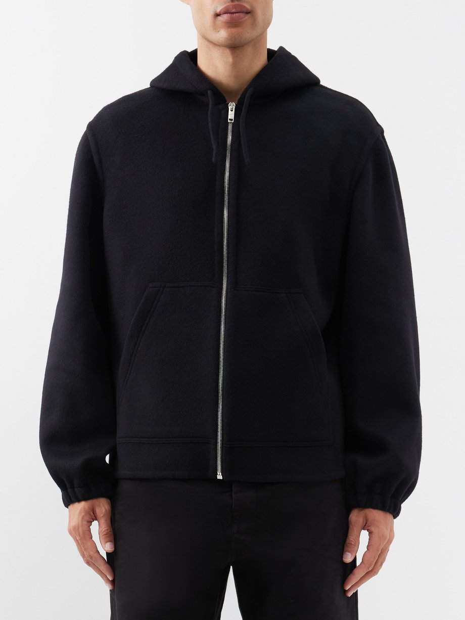 Givenchy Givenchy Double-faced cashmere-blend hoodie Black ...