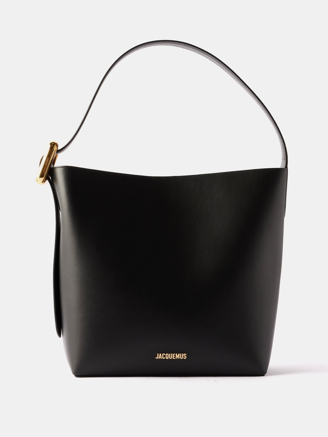 Black Regalo leather tote bag | Jacquemus | MATCHESFASHION AU