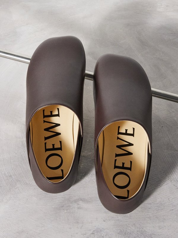 LOEWE Toy leather slippers