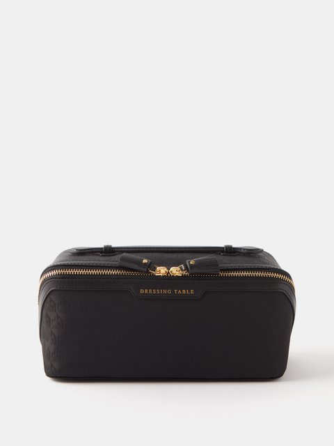 Buy Anya Hindmarch Jewellery Pouch in Recycled Nylon with Capra | Black  Color Women | AJIO LUXE