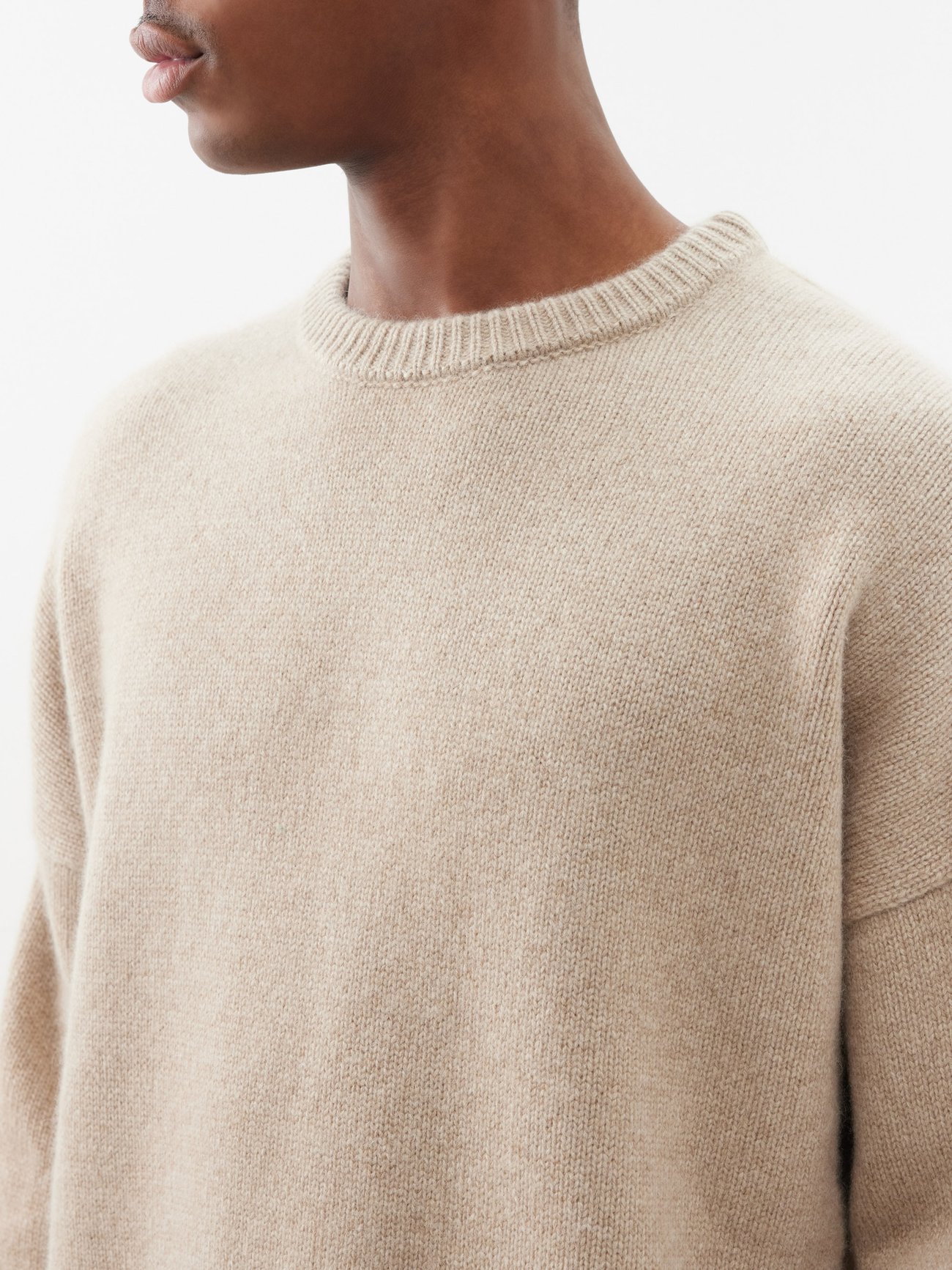 Mr Paddington Sweater - Taupe Marl – arch4