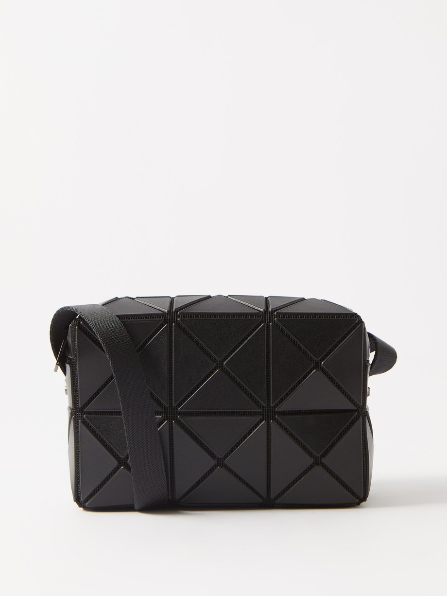 Black Cuboid mini PVC cross-body bag | Bao Bao Issey Miyake ...