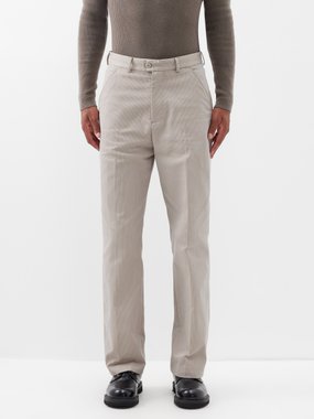 OUR LEGACY Our Legacy Darien corduroy straight-leg trousers