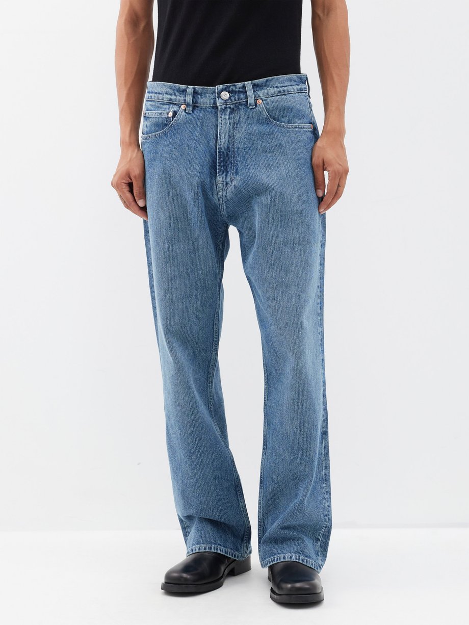 Blue Third Cut relaxed-fit jeans | Our Legacy | MATCHES UK