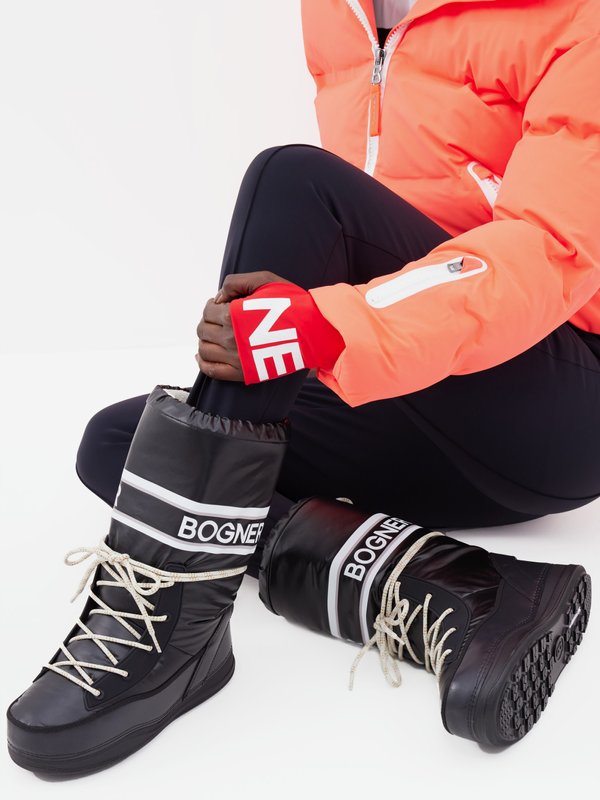 Bogner Les Arcs 1 PVC knee-high snow boots