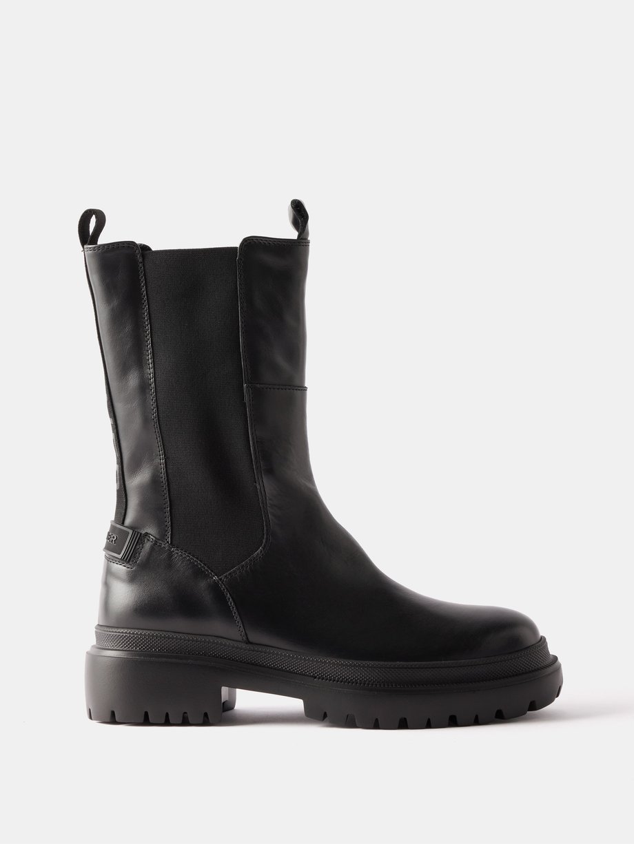Black Chesa Alpina leather boots | Bogner | MATCHESFASHION US