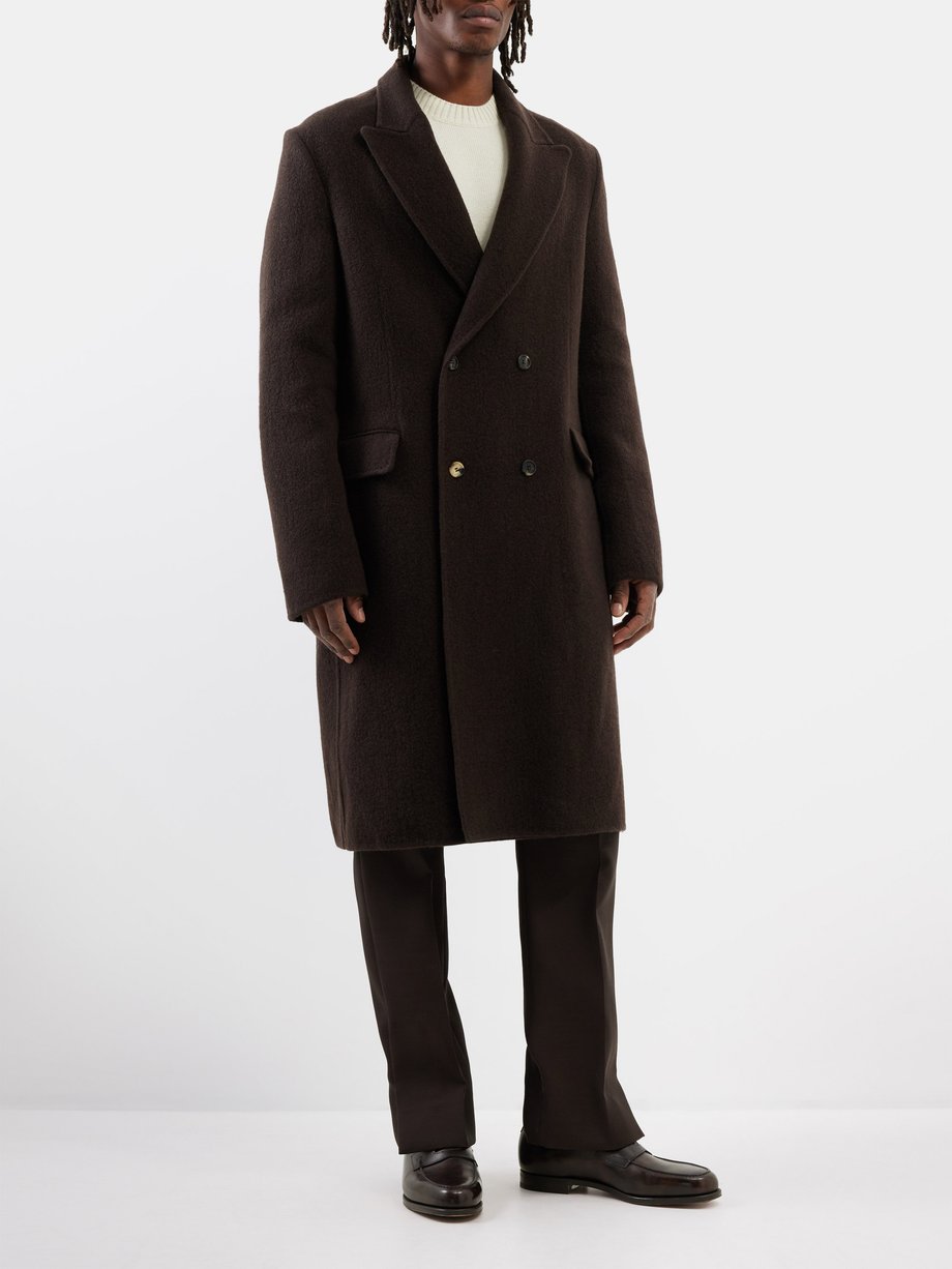 Gabriela Hearst Mcaffrey double-breasted recycled-cashmere coat