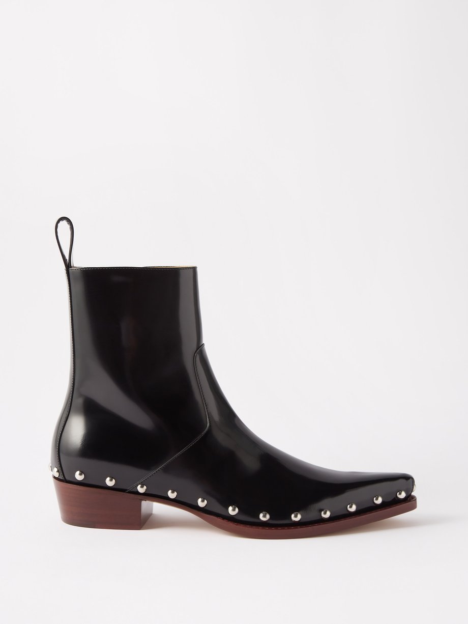 Studded store toe boots