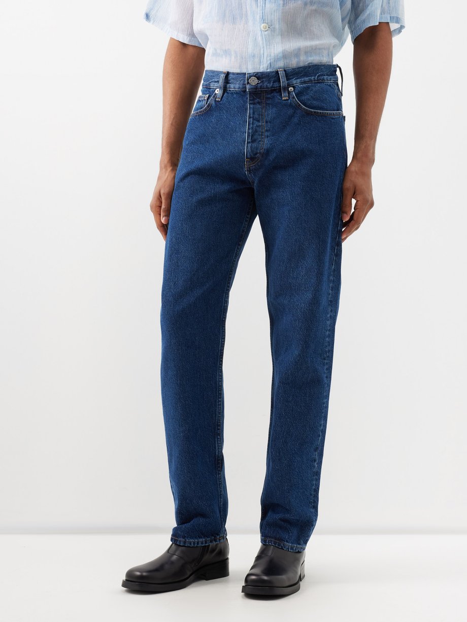 Blue Standard straight-leg jeans | Sunflower | MATCHES UK