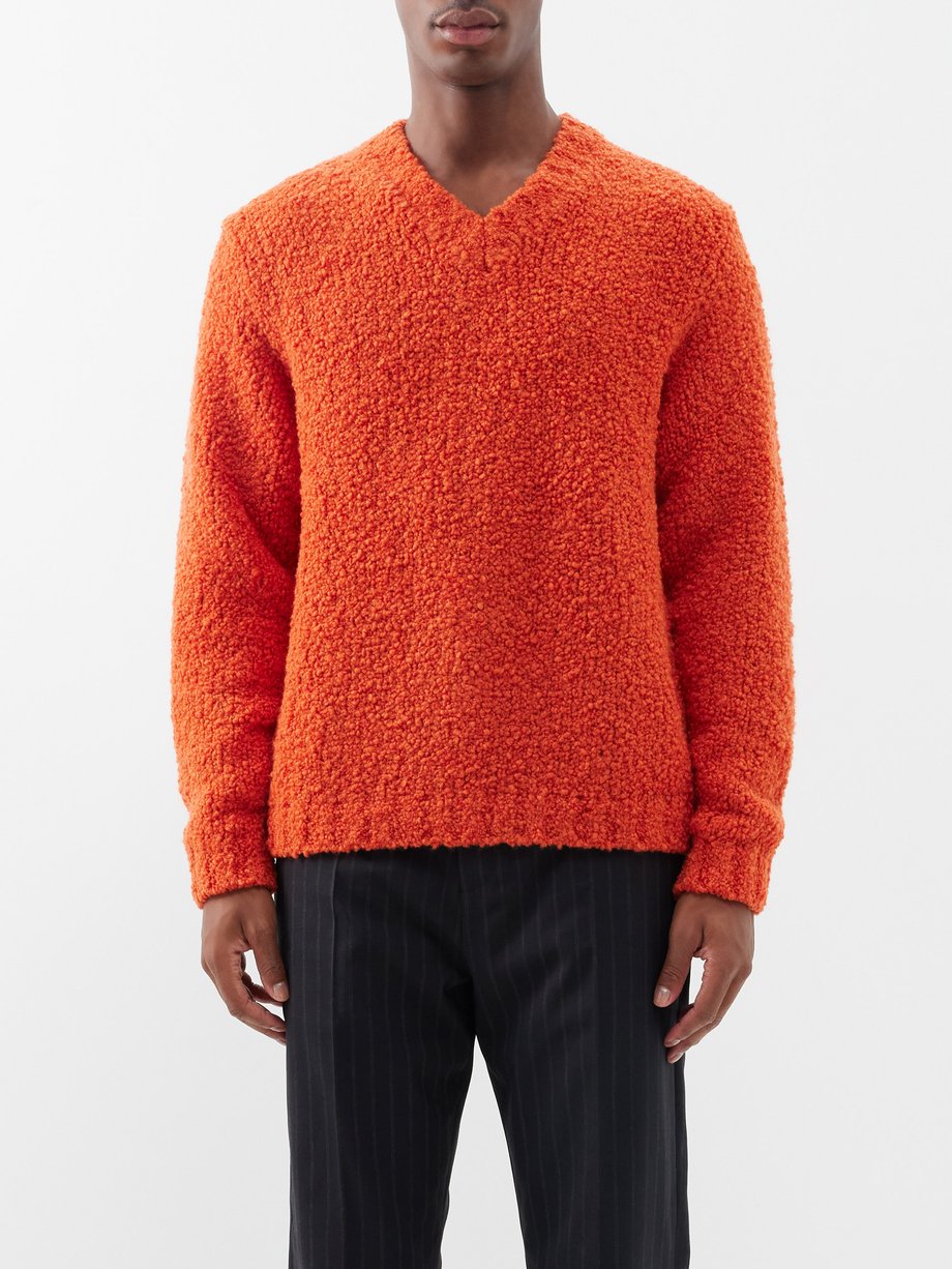 Orange Aske wool-blend sweater | Sunflower | MATCHES UK