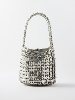 1969 Ball Metal Shoulder Bag in Silver - Rabanne