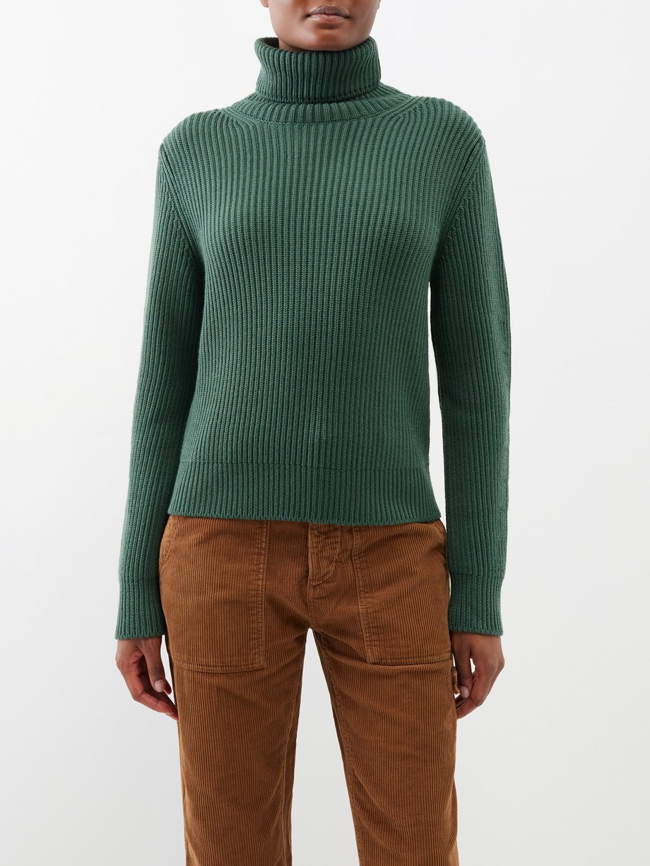 Fortela Leona roll-neck ribbed-knit sweater