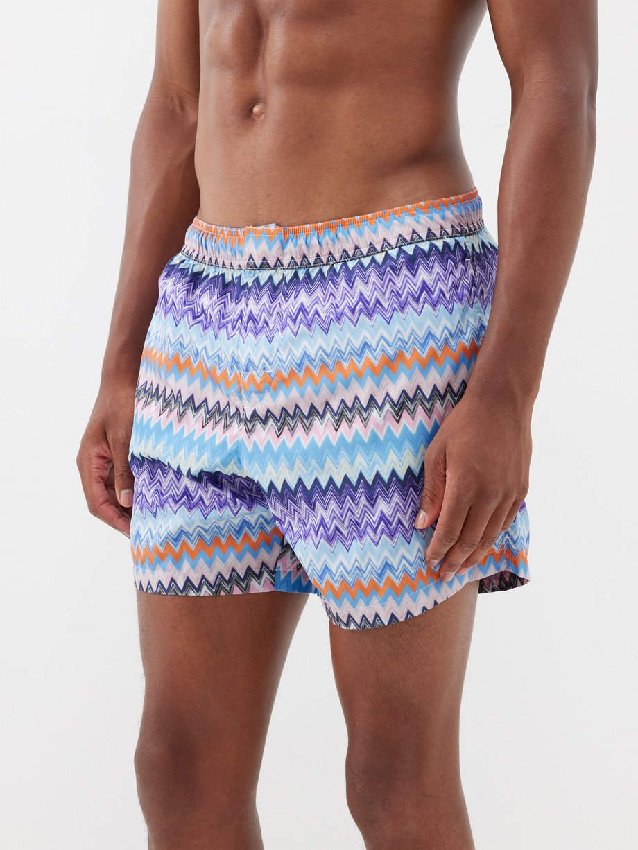 UK shorts multi Missoni swim Blue | Mare MATCHES Zigzag |