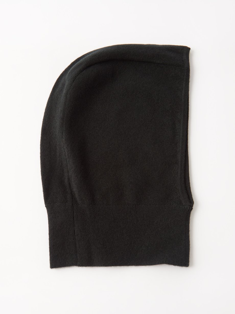 Black Manuel cashmere balaclava | ARCH4 | MATCHES UK