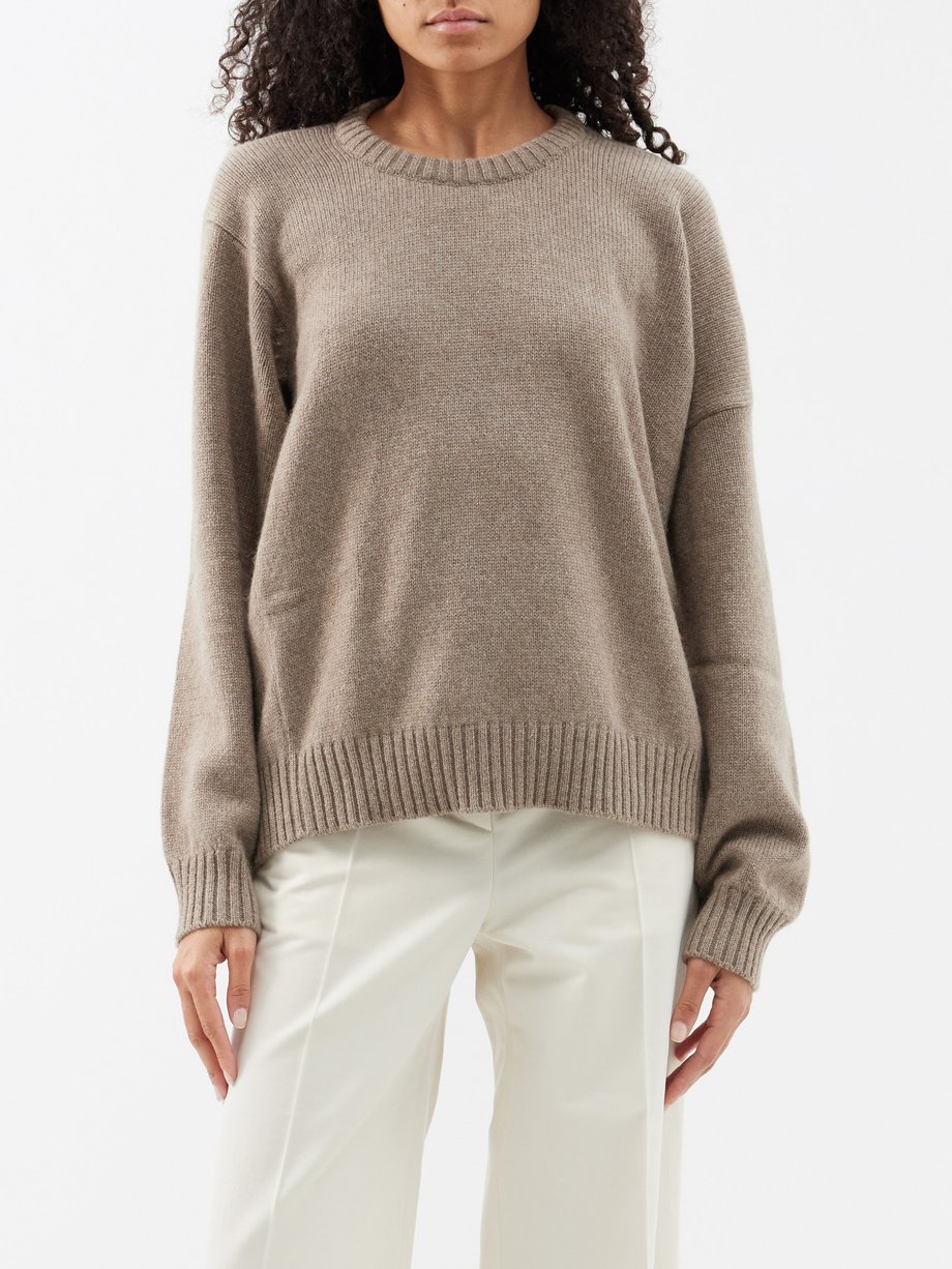 Women's Matea Crewneck Italian Cashmere Sweater