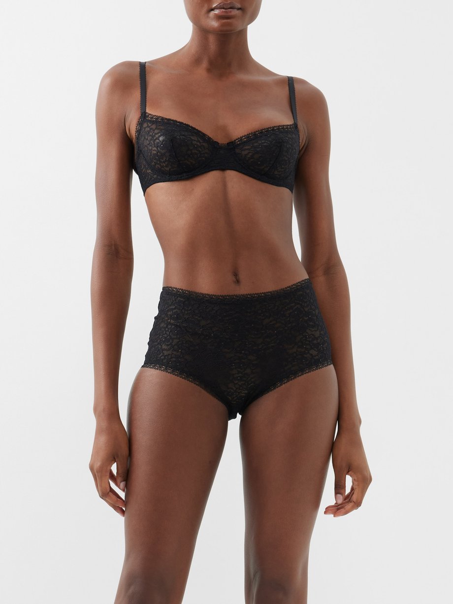 ERES Sourire floral-lace underwired bra