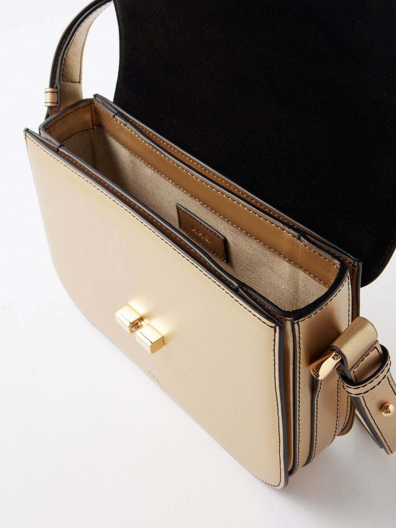 Grace leather cross-body bag, A.P.C., MATCHESFASHION