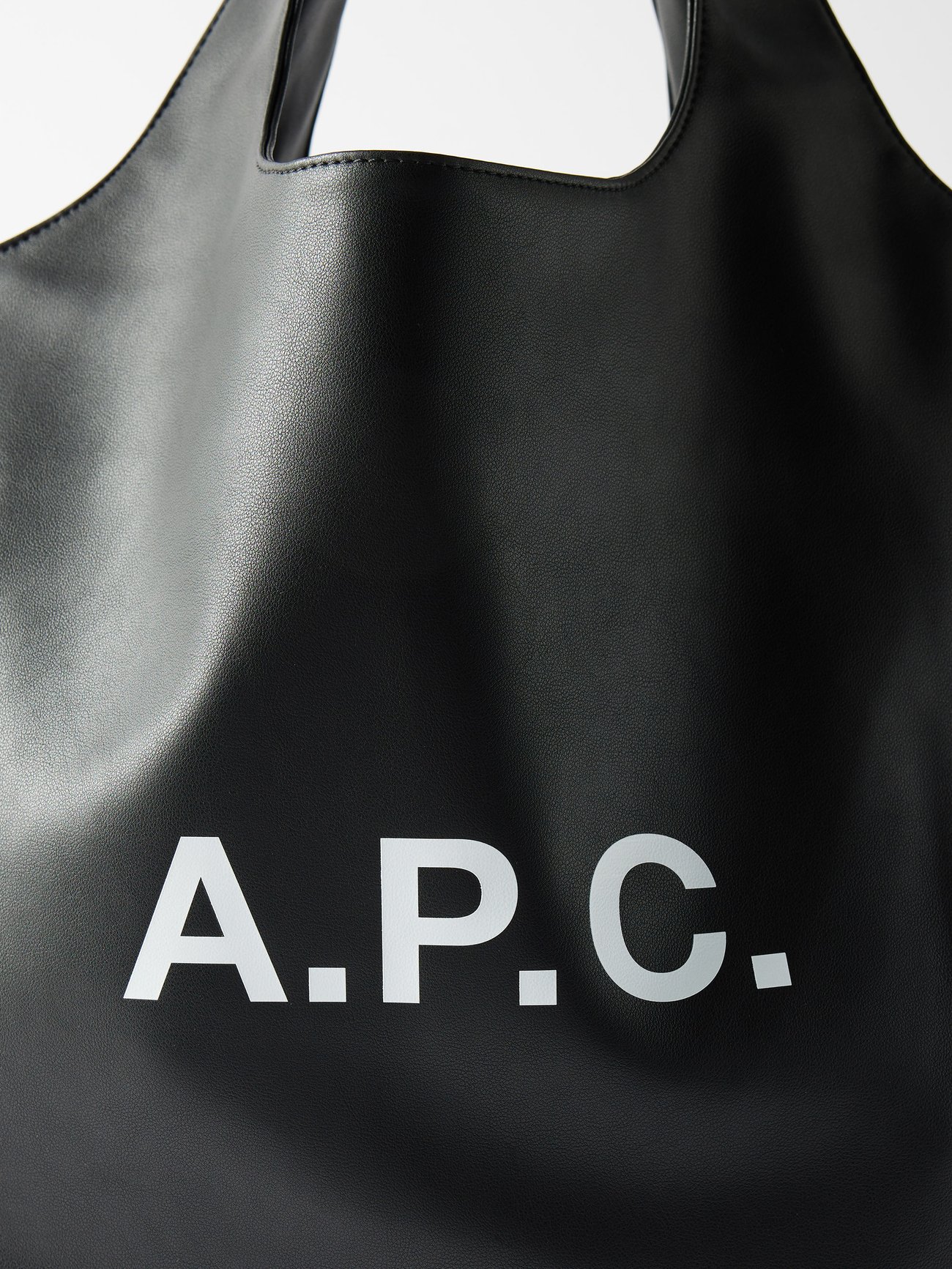 A.P.C. Ninon Small Faux-leather Tote Bag in Black for Men